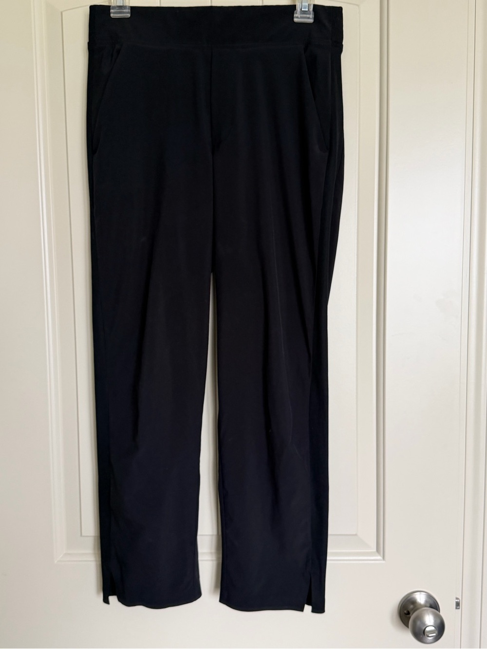 Athleta Black Straight-Leg Performance Pants
